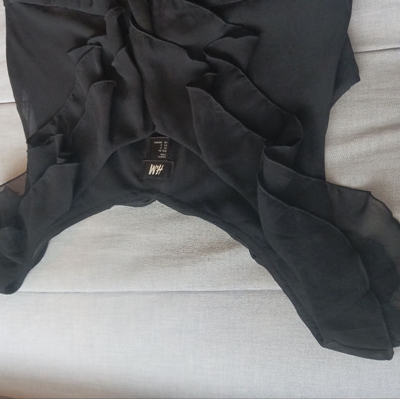 H&M Black dress, Size 6 - Picture 4 of 9